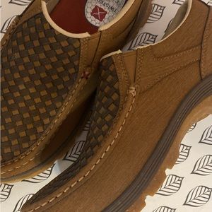 Twisted X Men's Slip-On Oblique Toe with CellSole comfort technology - Size 9